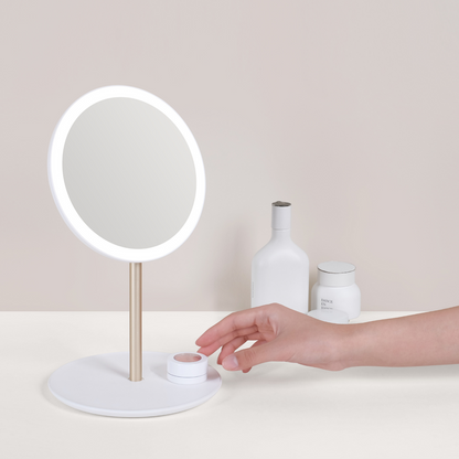 Travel Makeup Mirror Pink