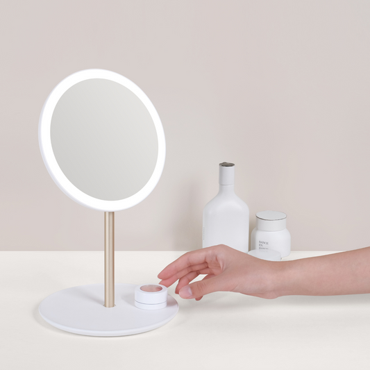 Travel Makeup Mirror Pink