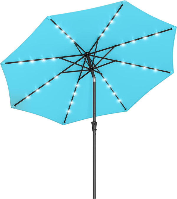  2.7M Patio Outdoor Table Umbrella White