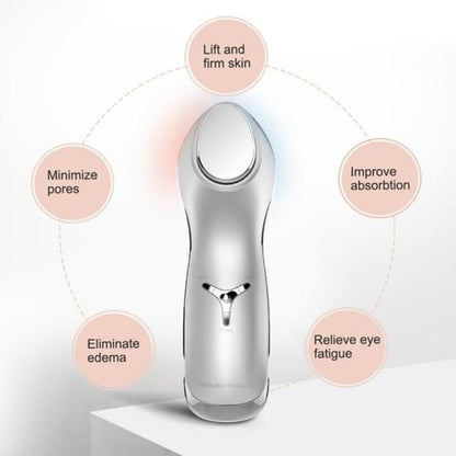 Hot/Cool Sonic Vibration Facial & Eye Massager (Skin Rejuvenator)
