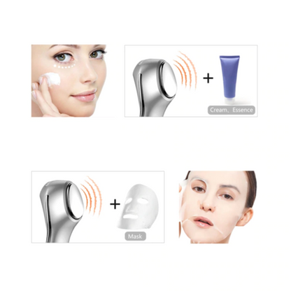Hot/Cool Sonic Vibration Facial & Eye Massager (Skin Rejuvenator)
