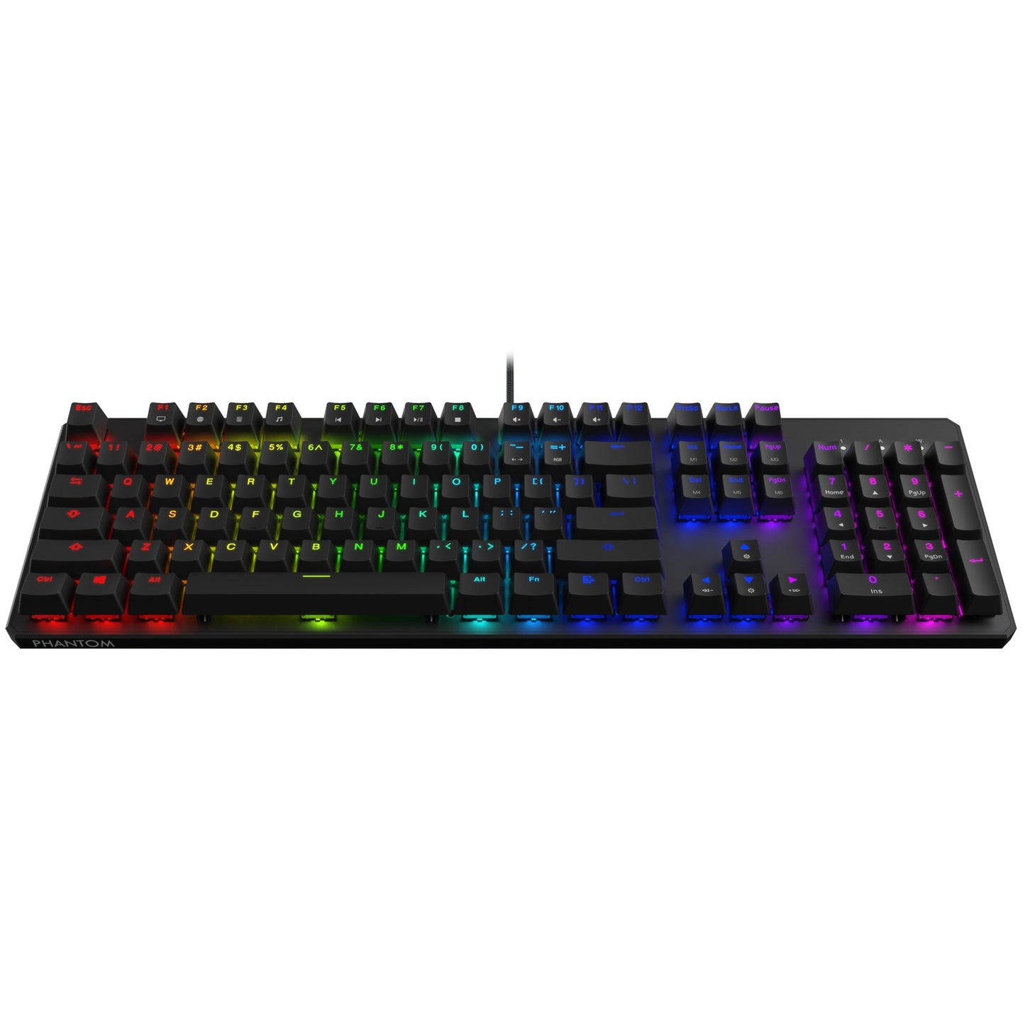 Phantom RGB Mechanical Keyboard Red Switch TWKB-P104ZORD
