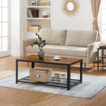Coffee Table Rustic Brown LCT61X