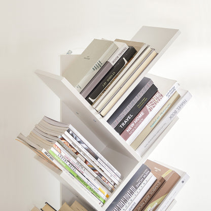 Tree Bookshelf 8 Tier White