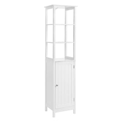 Floor Cabinet with Shelves White BBC63WT