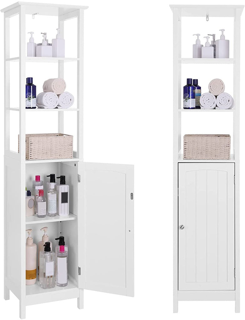 Floor Cabinet with Shelves White BBC63WT