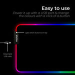 Rgb Mouse Pad 4 Usb Ports 800X300X4Mm