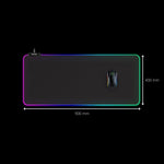 Rgb Mouse Pad 4 Usb Ports 900X400X4Mm