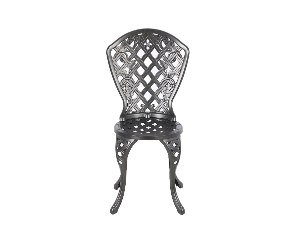 Aluminium Outdoor Chair White 47x50x93cm