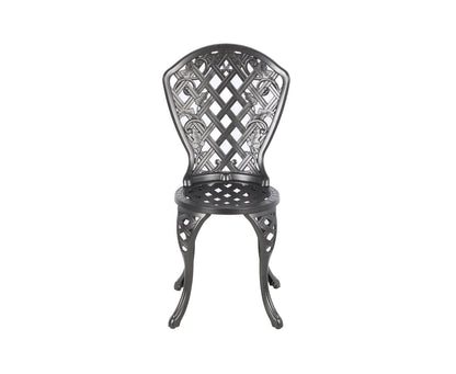 Aluminium Outdoor Chair White 47x50x93cm