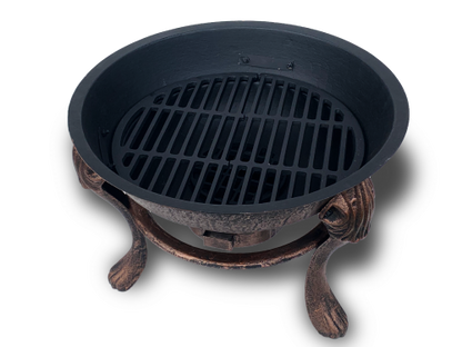 Vesuvius Firepit Bbq With Lid