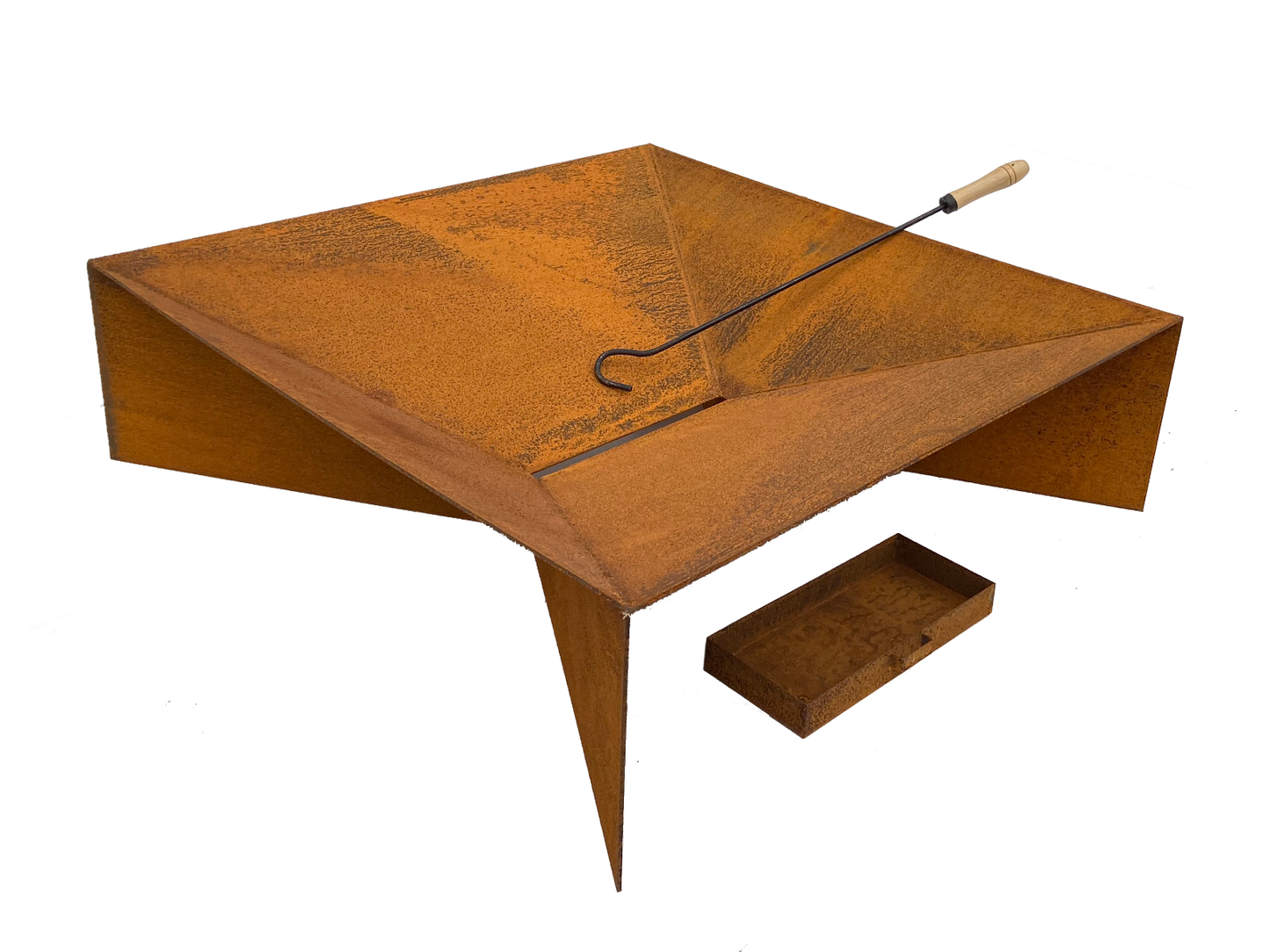 Firepit With Ash Tray With 0.11 Mild Steel"