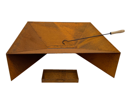 Firepit With Ash Tray With 0.11 Mild Steel"