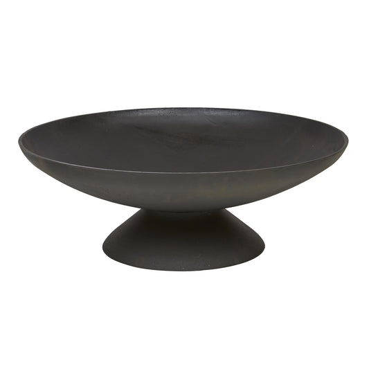 Black Lassen Cast Iron Fire Pit Outdoor