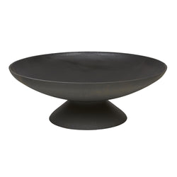 Black Lassen Cast Iron Fire Pit Outdoor