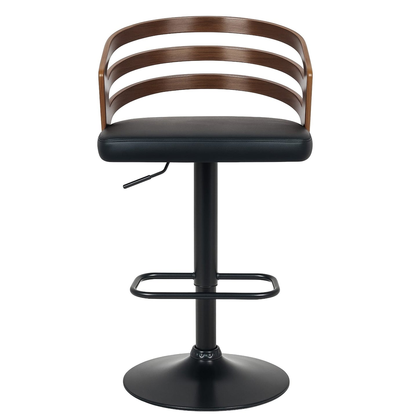 Bentwood Barstool Adjustable Height 46x48x85cm