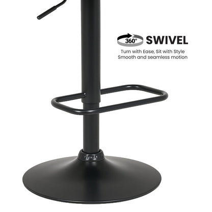 Bentwood Barstool Adjustable Height 46x48x85cm