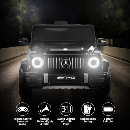 Mercedes Benz Amg Licensed G63 Kids Electric Ride On Car Remote