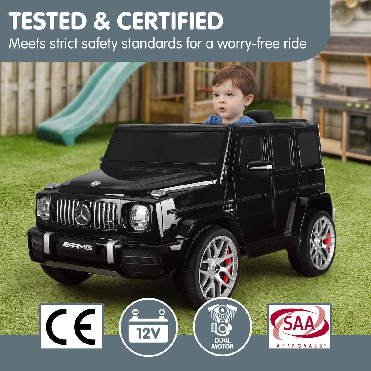 Mercedes Benz Amg Licensed G63 Kids Electric Ride On Car Remote