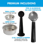 1250mL Capacity  Coffee Machine 20 Bar Espresso Maker