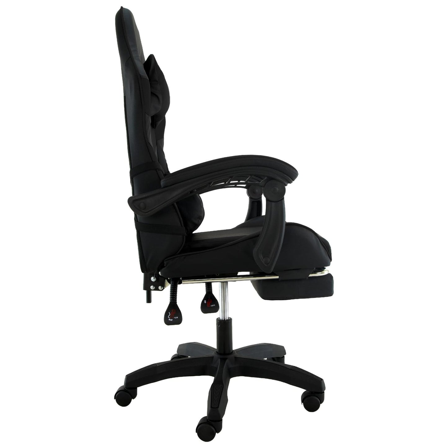 Reclining Office Chair Black 62x56x109cm