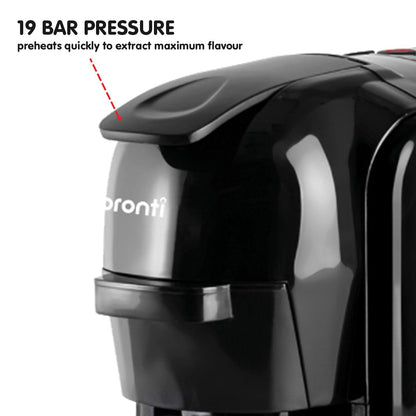 Homemaid 3-In-1 Cm511Hm Coffee Multi Capsule Pod Machine