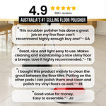 Hauskeeper Gen2 5-In-1 Black Electric Floor Polisher Hard Waxer