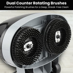 Hauskeeper Gen2 5-In-1 Black Electric Floor Polisher Hard Waxer