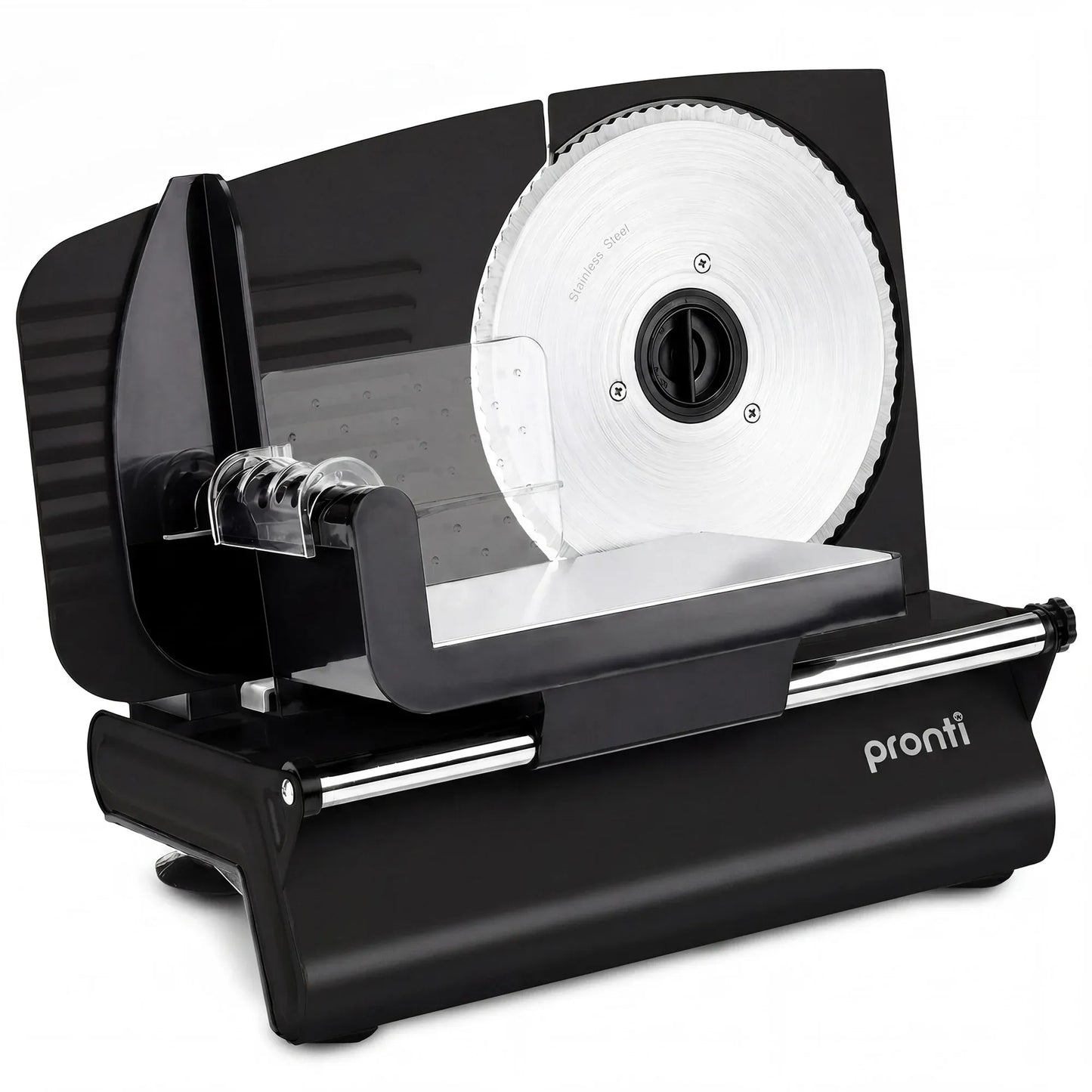 Pronti Electric Meat Slicer- Food Cheese Processor Vegetable Kitchen Deli