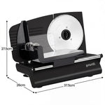 Pronti Electric Meat Slicer- Food Cheese Processor Vegetable Kitchen Deli