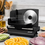 Pronti Electric Meat Slicer- Food Cheese Processor Vegetable Kitchen Deli