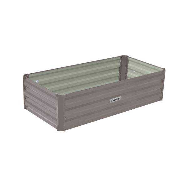  Garden Bed 120 X 60 X 30Cm Galvanized Steel - Grey
