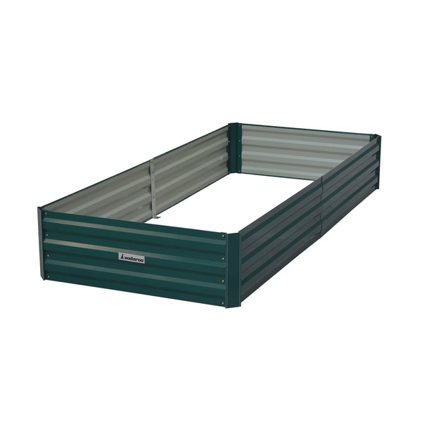  Garden Bed 210 X 90 X 30Cm Galvanized Steel - Green
