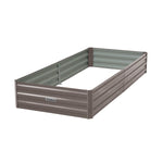 Garden Bed 210 X 90 X 30Cm Galvanized Steel - Grey