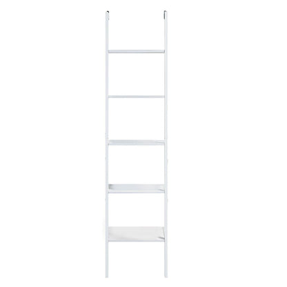 White 5 Tier Shelf Unit 45x45x190cm