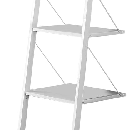 White 5 Tier Shelf Unit 45x45x190cm