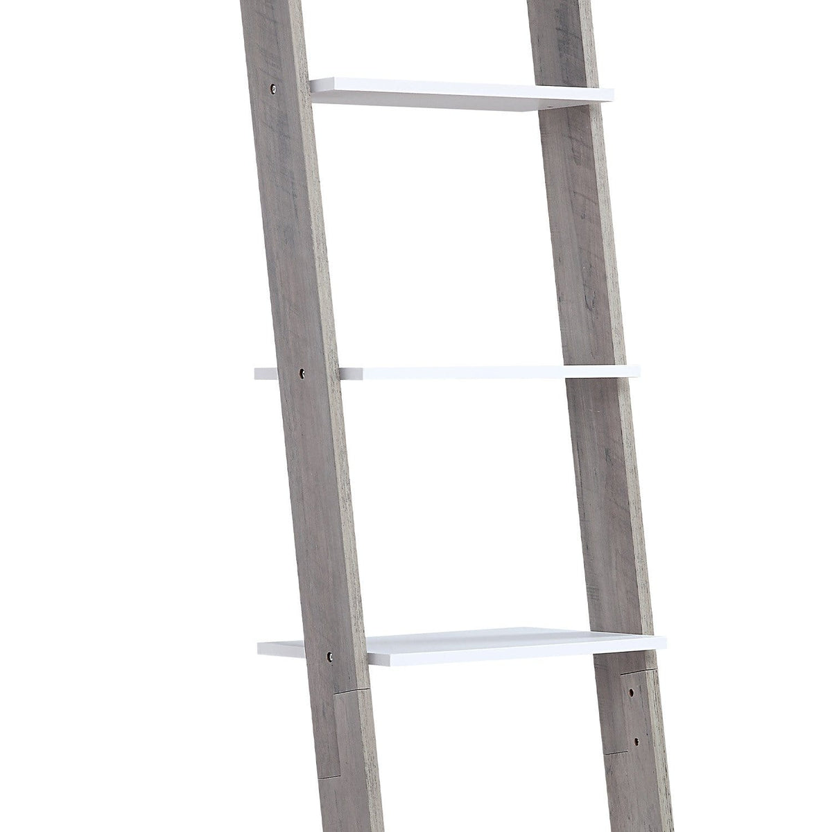 Ladder Shelf White 5 Tier 40x60x180cm