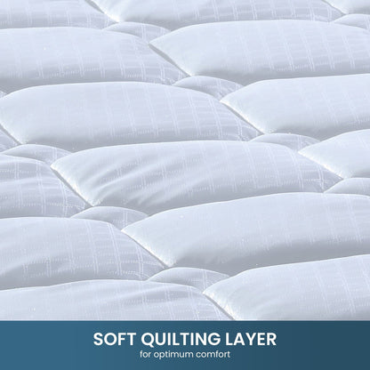 King Single Mattress Pocket Spring Comfort 203x107x21cm
