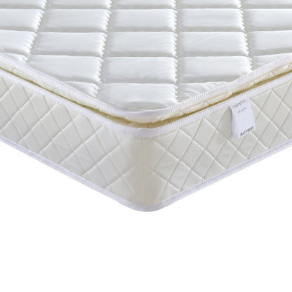 Queen Mattress Pillow Top Pocket Spring