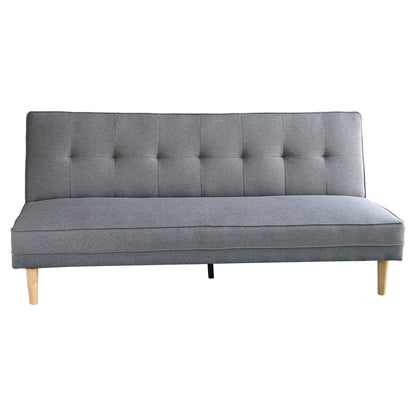 Grey Sofa Bed Lounge 214x88x83cm