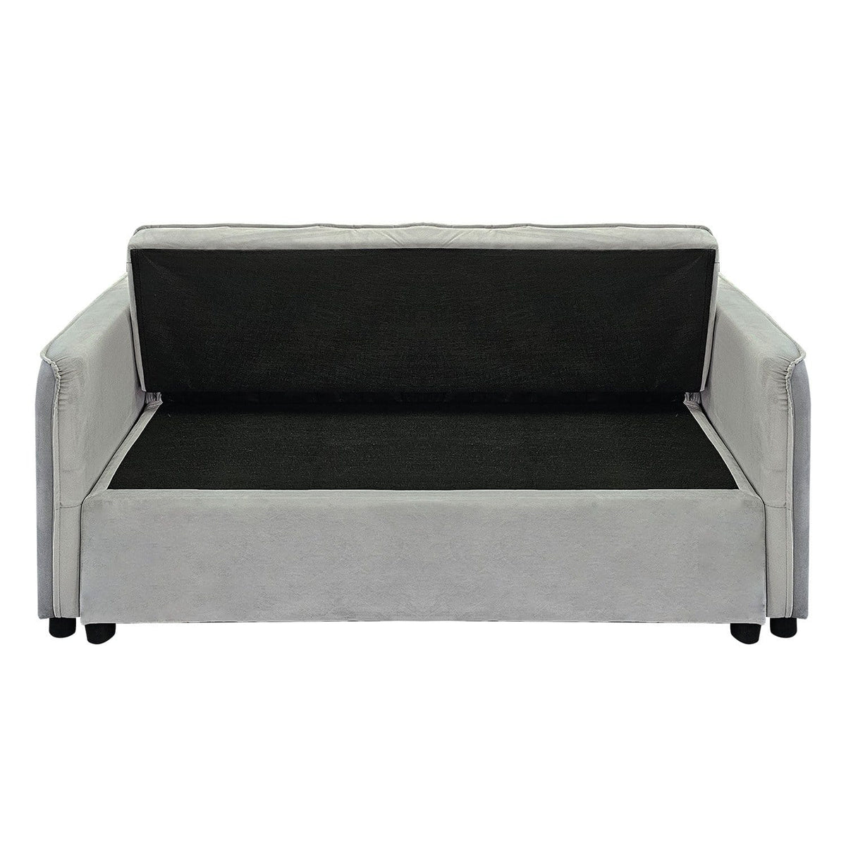 Grey sofa bed 135x95x76cm, view 7