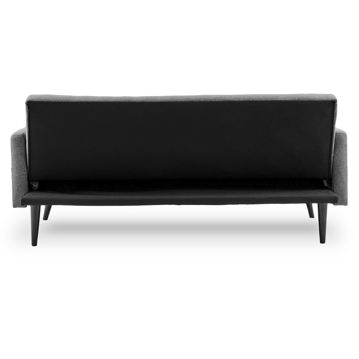 Grey 3-Seater Sofa Bed