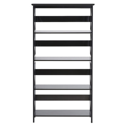 5 Tier Bookcase Modern 80x30x152cm