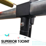 6 Ft X 9 Ft Rectangular Outdoor Trampoline With Basketball Set