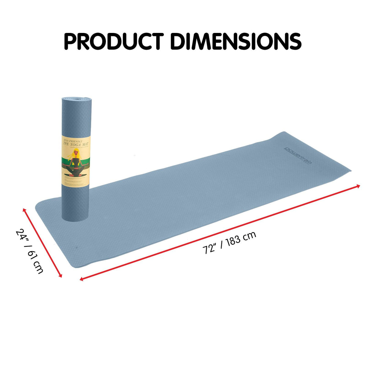 Yoga Mat Double Layer Non Slip