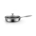 Stainless Steel Frying Pan Non-Stick Cooking Cookware 32Cm Single Sided Without Lid