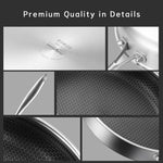 Stainless Steel Frying Pan Non-Stick Cooking Cookware 32Cm Single Sided Without Lid