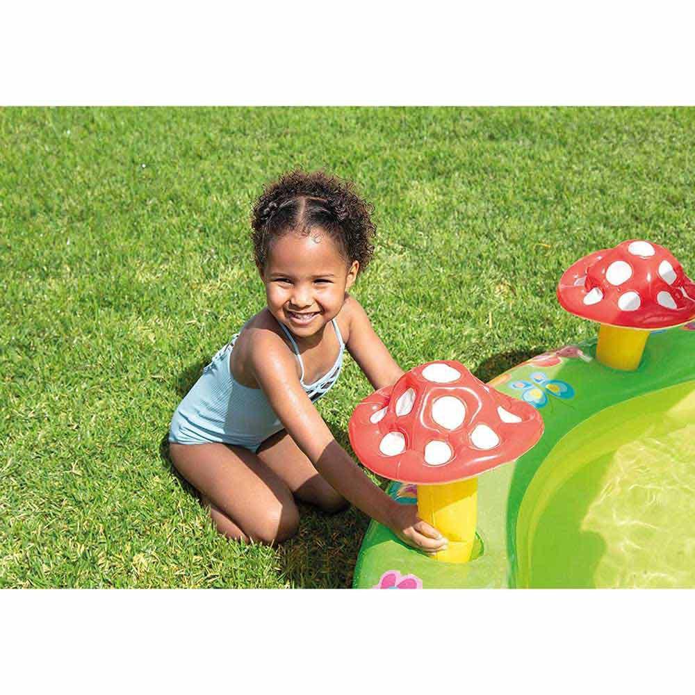 Colorful Inflatable My Garden Water Filled Play Center With Slide 57154Np