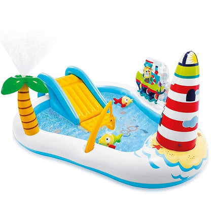 Fishing Fun Play Center Inflatable Kiddie Pool 57162Np