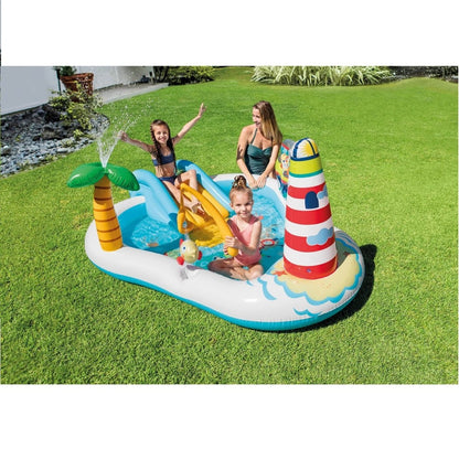 Fishing Fun Play Center Inflatable Kiddie Pool 57162Np